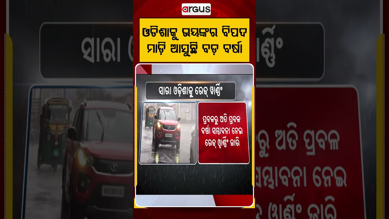 ଓଡ଼ିଶାକୁ ଭୟଙ୍କର ବିପଦ, ମାଡି ଆସୁଛି ବଡ଼ ବର୍ଷା | Odisha Rain Alert | Argus News