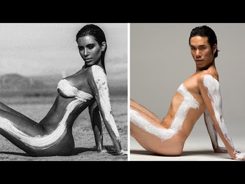The Try Guys Get Photoshopped Like Women