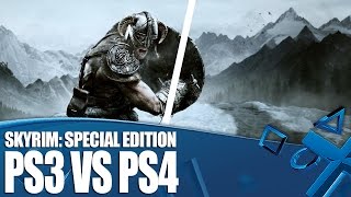Skyrim Special Edition - PS3 versus PS4 Graphics Comparison PlayStation Access