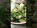 Give your meals a refreshing twist by adding this cucumber salad! 💚💚 #shorts