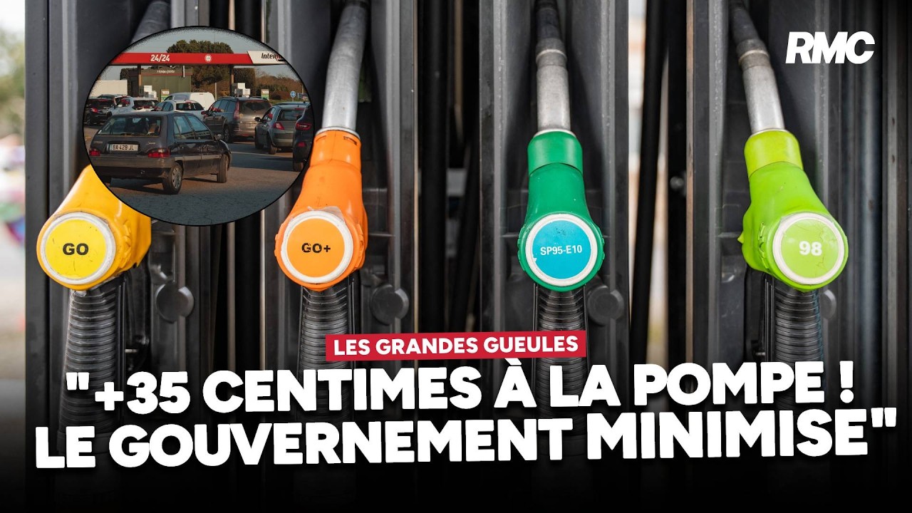 +35 centimes à la pompe : "ce que dit le gouvernement, c’est de la flûte"