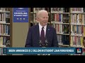 Biden announces additional $1.2 billion in student loan forgiveness   - 01:58 min - News - Video