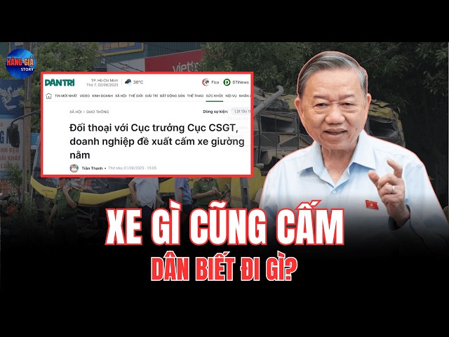 Chính Sách Giao Thông Gây Sốc: Vừa Cấm Xe Xăng, Lại Đề Xuất Cấm Xe Giường Nằm? | Câu Chuyện Hôm Nay