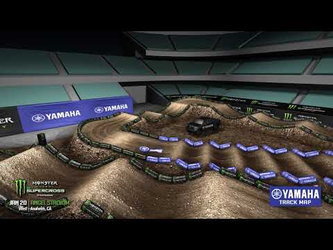 2018 Yamaha Track Map: Anaheim 2