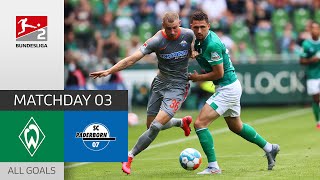Paderborn Goal Fest in Bremen! | Werder Bremen — Paderborn 07 1-4 | All Goals | MD 3 – Bundesliga 2