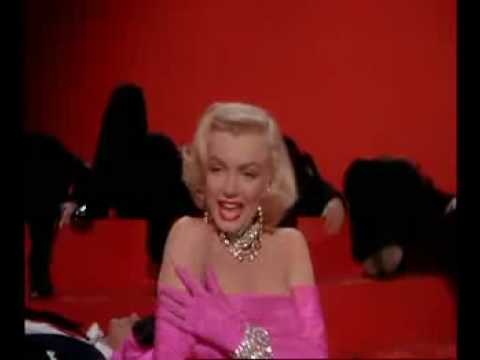 Diamonds Are A Girl's Best Friend - Marilyn Monroe Songs - YouTube