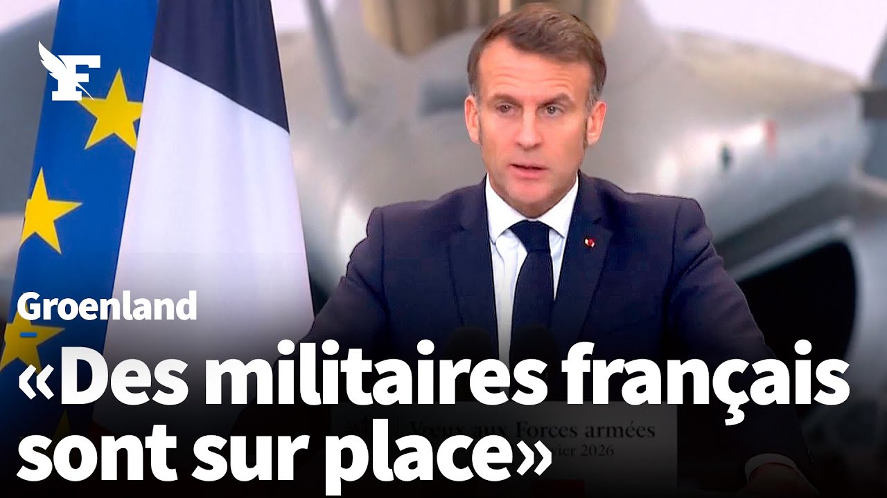 La France va envoyer «de nouveaux moyens terrestres et maritimes» au Groenland