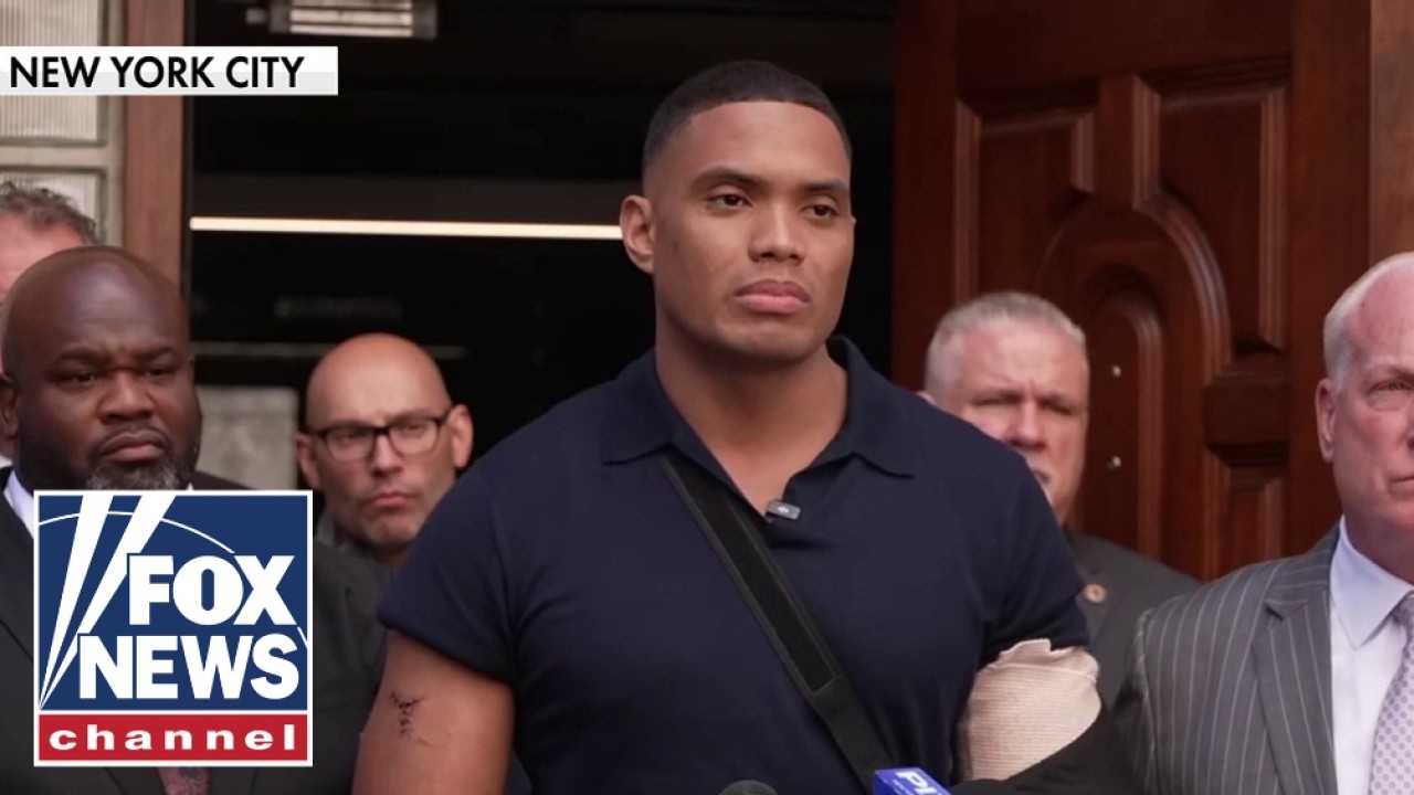 'DIDN'T CARE': NYPD detective speaks out after being stabbed repeatedly