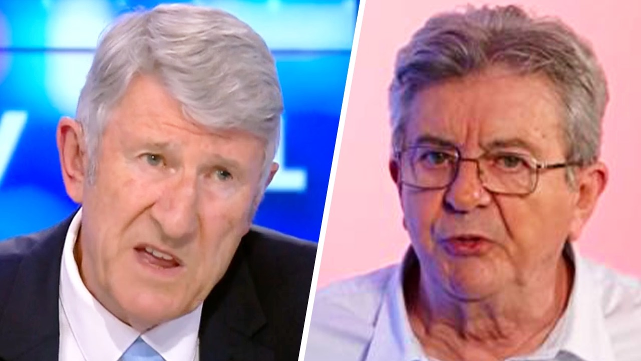 "Mélenchon était un bouffeur de curé devenu un lécheur de babouche d’imam intégriste"(P.de Villiers)