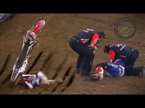 Chad Reed Is One Tough Rider - Brutal Crashes