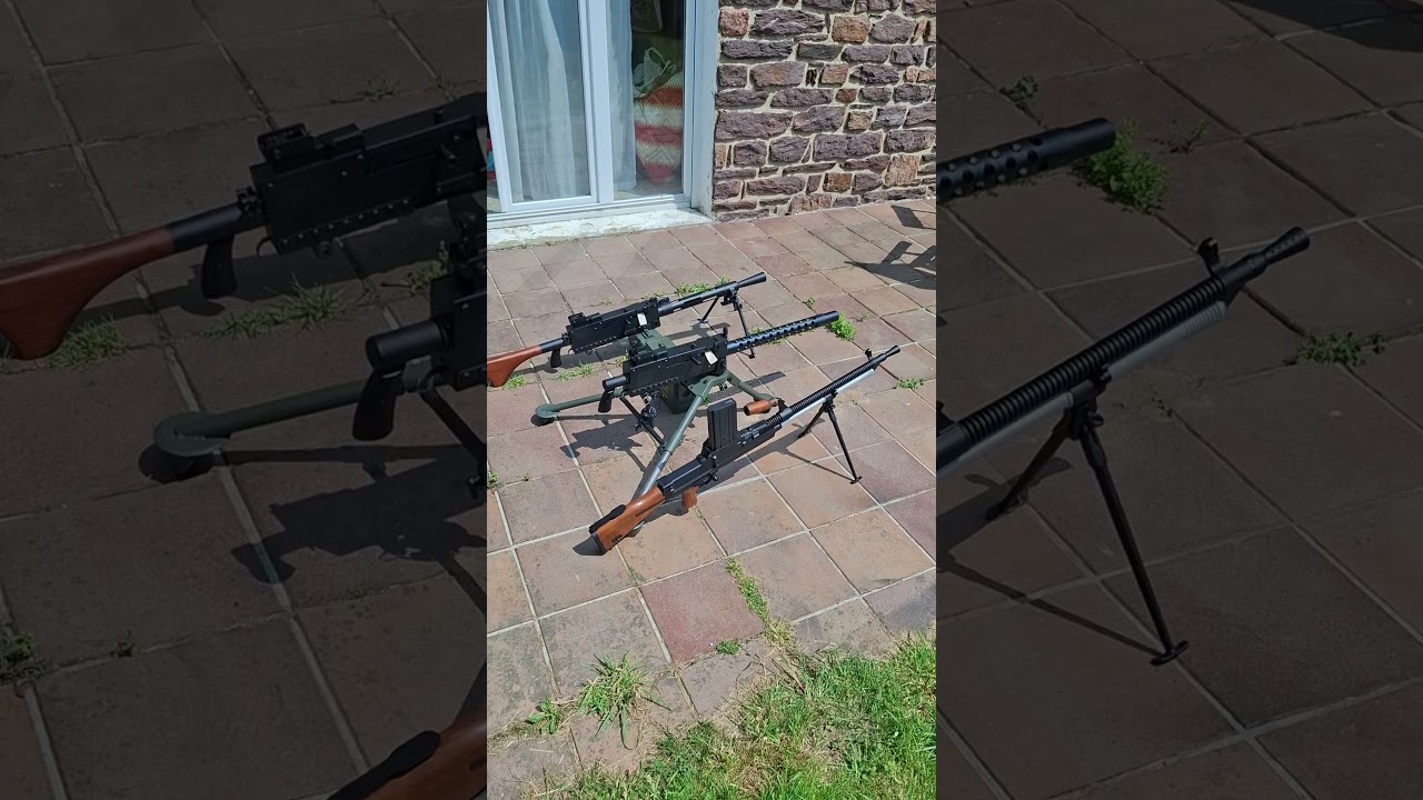 Viva Arms, ou la folie des grandeurs en AIRSOFT !! #airsoft #ww2 #machinegun