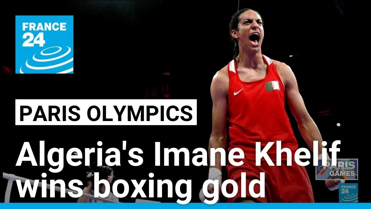 Algerian boxer Imane Khelif wins gold at Olympics overshadowed by gender row • FRANCE 24 English