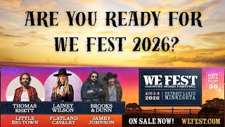 Are you ready for WE Fest?