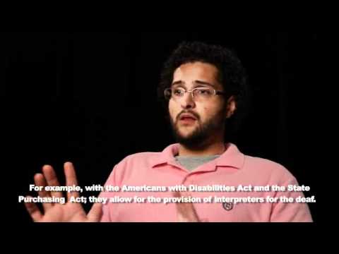 Juan - Recent College Graduate (Voices Beyond The Mirror Video) Nov 2011