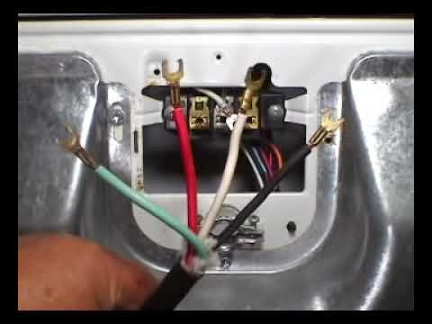 Whirlpool dryer not heating not starting - Power cord