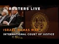 LIVE: The World Court holds hearings on consequences of Israels occupation | REUTERS