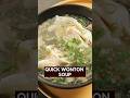 Delicate wontons swimming in a flavorful broth for #Jhatpat Tuesday! #sanjeevkapoor #youtubeshorts