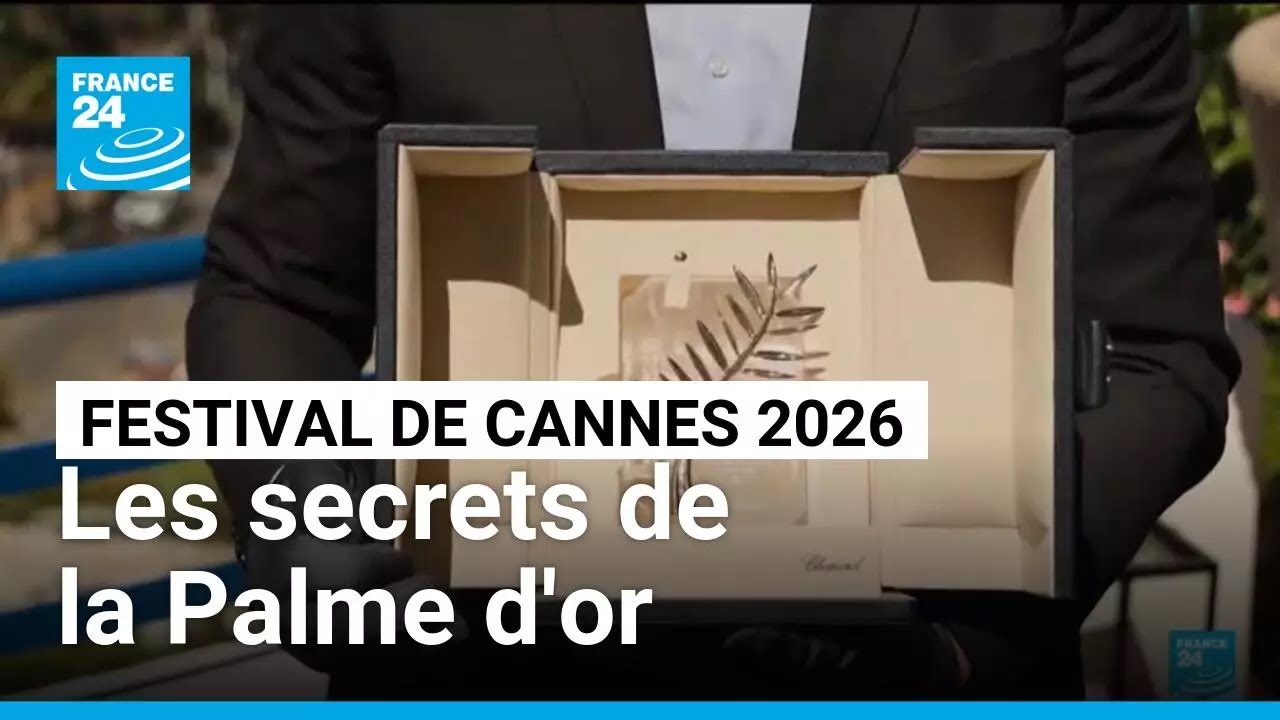 Festival de Cannes 2026 : comment est fabriquée la Palme d'or ? • FRANCE 24
