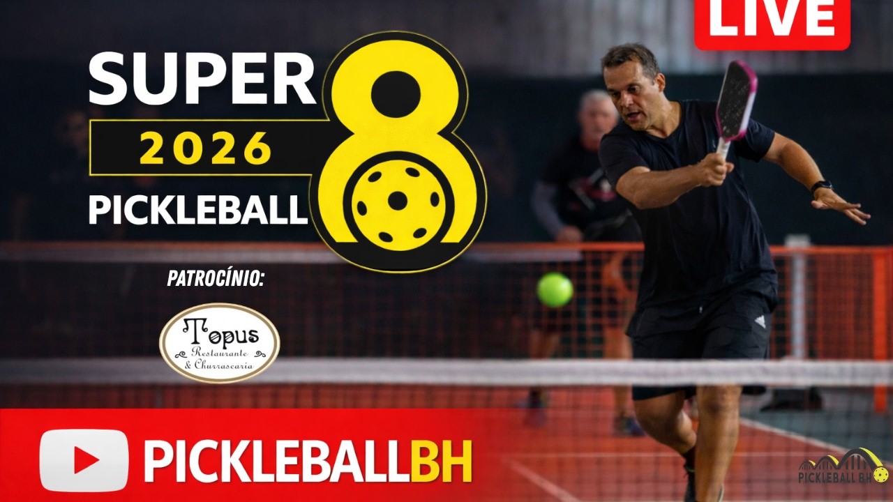 SUPER 8 PICKLEBALL BH - ETAPA FEVEREIRO