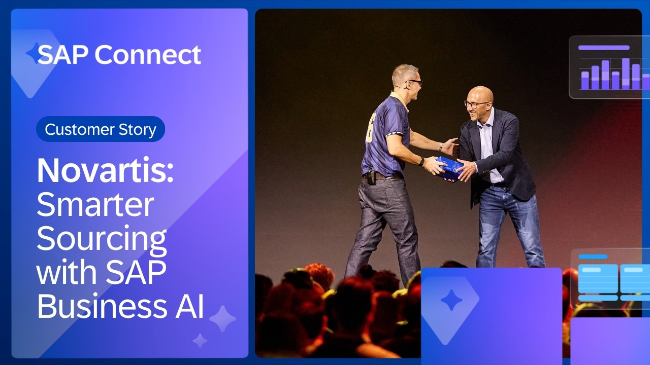 Novartis: Smarter Sourcing with SAP Business AI | SAP Connect 2026