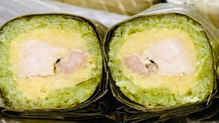 Bánh Tét MINI Nhân Thịt Mỡ KO CỘT DÂY KO LUỘC Cách Làm Bánh Khỏe RE Bánh Mềm Dẻo Ngon