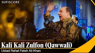Kali Kali Zulfon ~ Ustad Rahat Fateh Ali Khan (Qwaali) Video HD