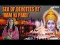 Ayodhya Ram Mandir | NDTV Ground Report: Big Ayodhya Event Draws Sea Of Devotees To Ram Ki Paidi
