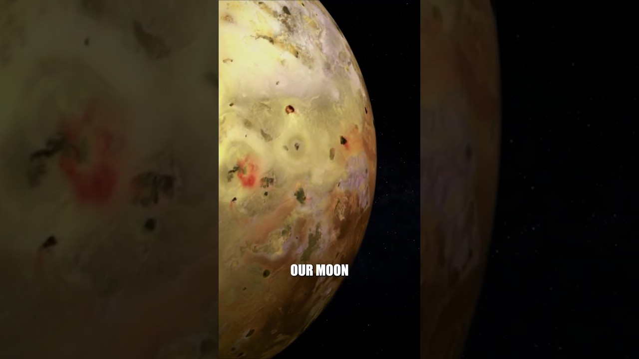 What If We Swapped Our Moon with Other Moons? #Planets #Space #SpaceSimulation #Shorts
