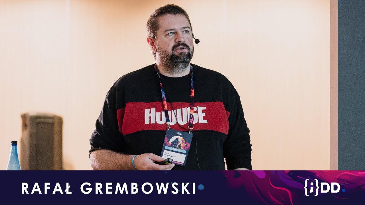 Rafał Grembowski: Multi-regional advanced  availability in AWS cloud | JDD 2023