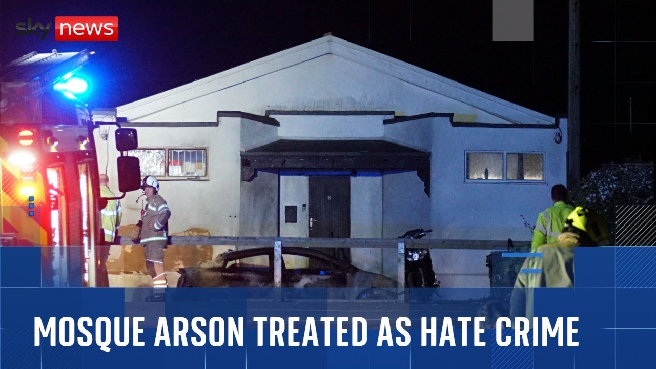 Police treating suspected arson attack at East Sussex mosque as a hate crime