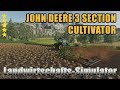 John Deere 3 Section Cultivator v1.0