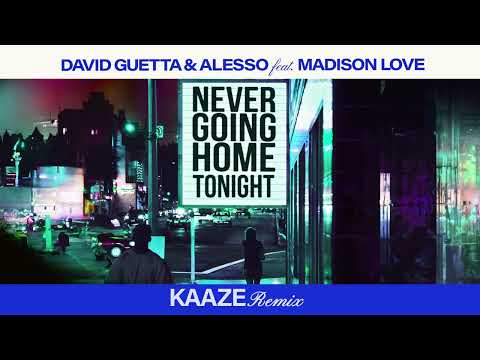 David Guetta & Alesso - Never Going Home Tonight (KAAZE remix) [Visualizer]