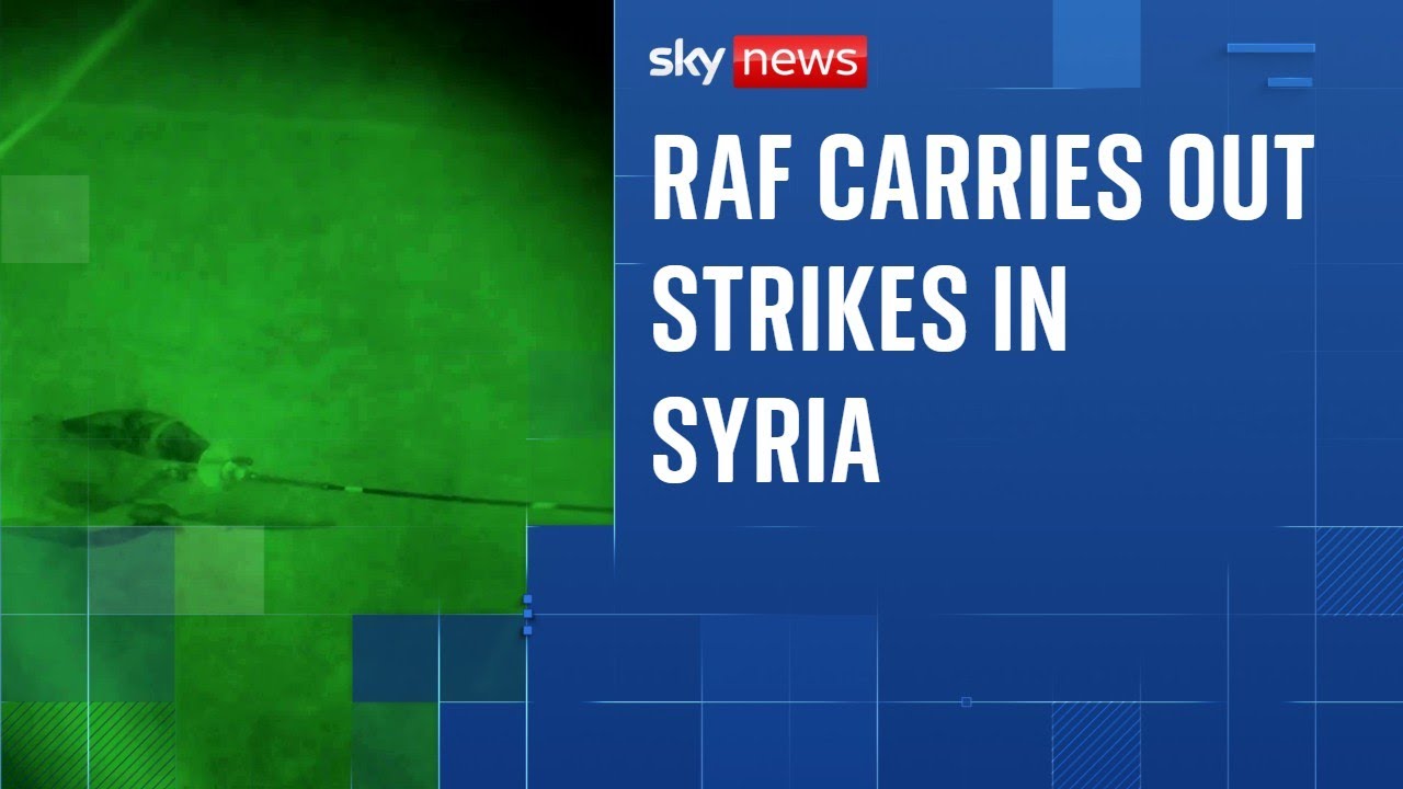 RAF carries out strikes on suspected weapons stockpile ⁠previously used by Islamic State in Syria