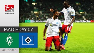 2 Red Cards in a FIERY Nord-Derby | SV Werder Bremen — Hamburger SV 0-2 | All Goals | Bundesliga 2