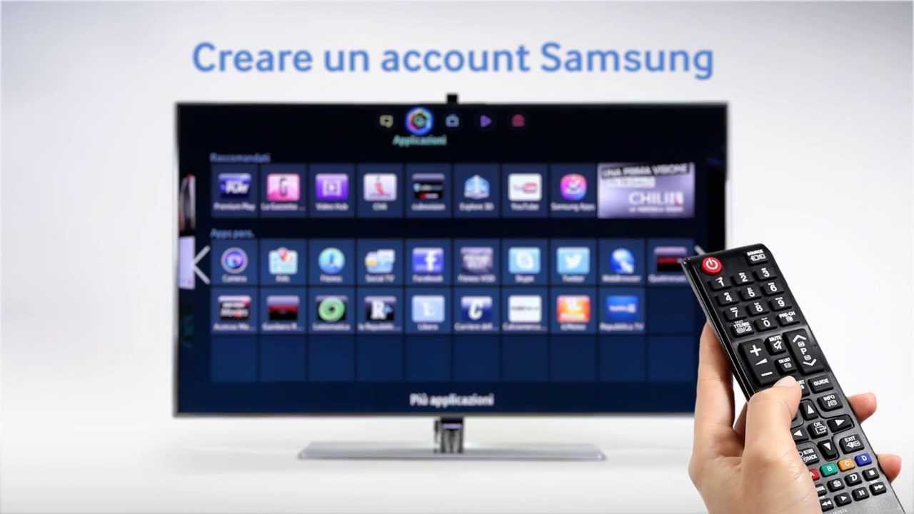 Samsung Account Телевизор