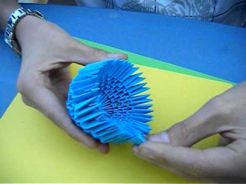 anleitung ball origami flower Make 3D  Flower Musica Tutorial To Movil Origami By DorianSol How