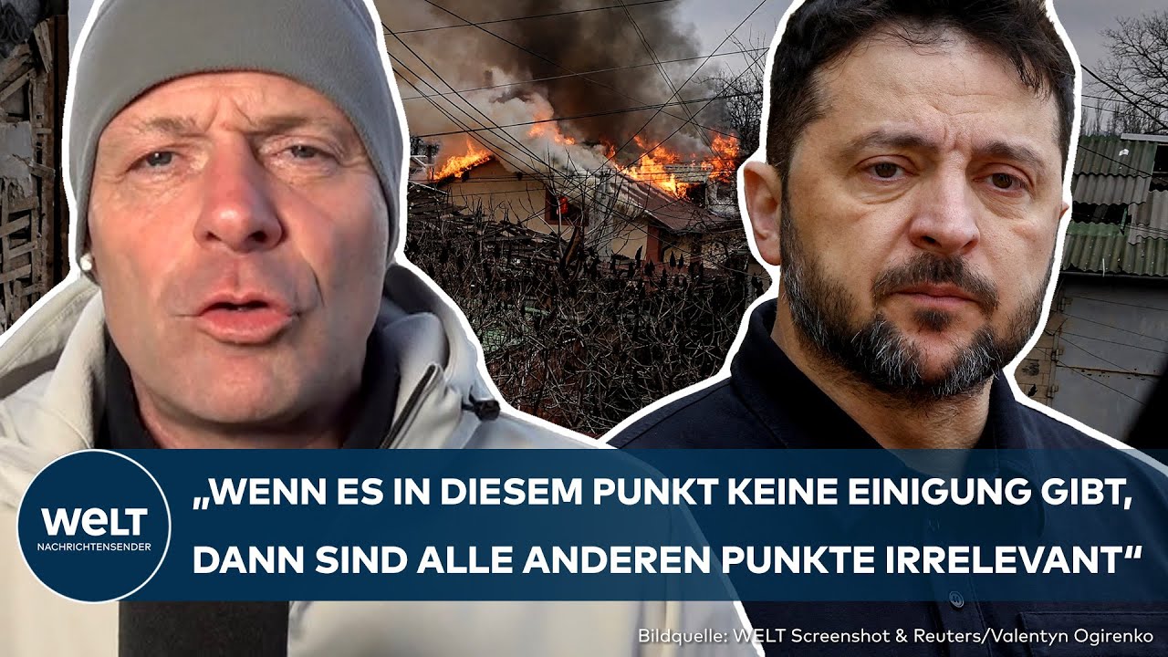 PUTINS KRIEG: Selenskyj stellt 20-Punkte-Friedensplan vor! Doch größter Streitpunkt bleibt ungeklärt