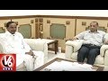 KCR meets Gov. Narsimhan