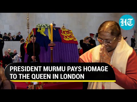 Watch: President Droupadi Murmu pays tribute to the Queen; King Charles hosts world leaders