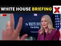White House Briefing LIVE: First briefing after Government Shuts Down |Trump | Gaza