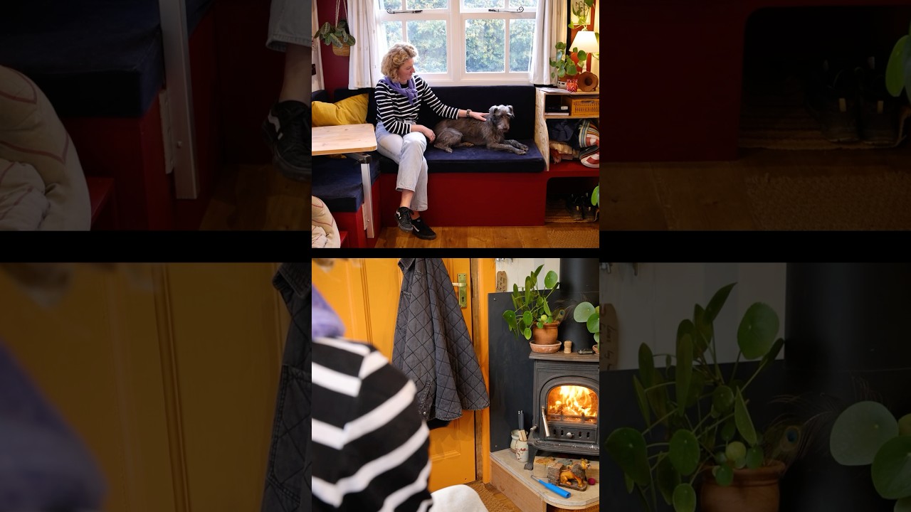 She Stubbornly Built Her Own Tiny House & It’s Fantastic! 😍 #tinyhouse #hometour