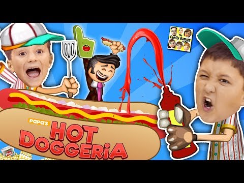 PAPA'S HOT DOGGERIA 🌭 FGTEEV LAST VIDEO Of 2017! Mike 