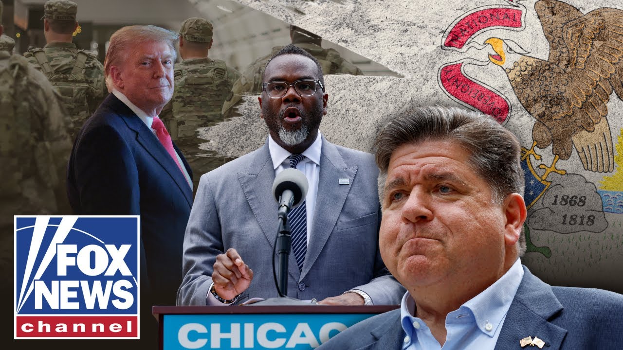 DEPLOY TO ILLINOIS?: Trump escalates fight with ‘slob of a governor’ Pritzker, Chicago mayor
