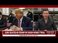 BREAKING: Man sets himself on fire outside court as a jury is seated in Trump hush money trial  - 13:38 min - News - Video