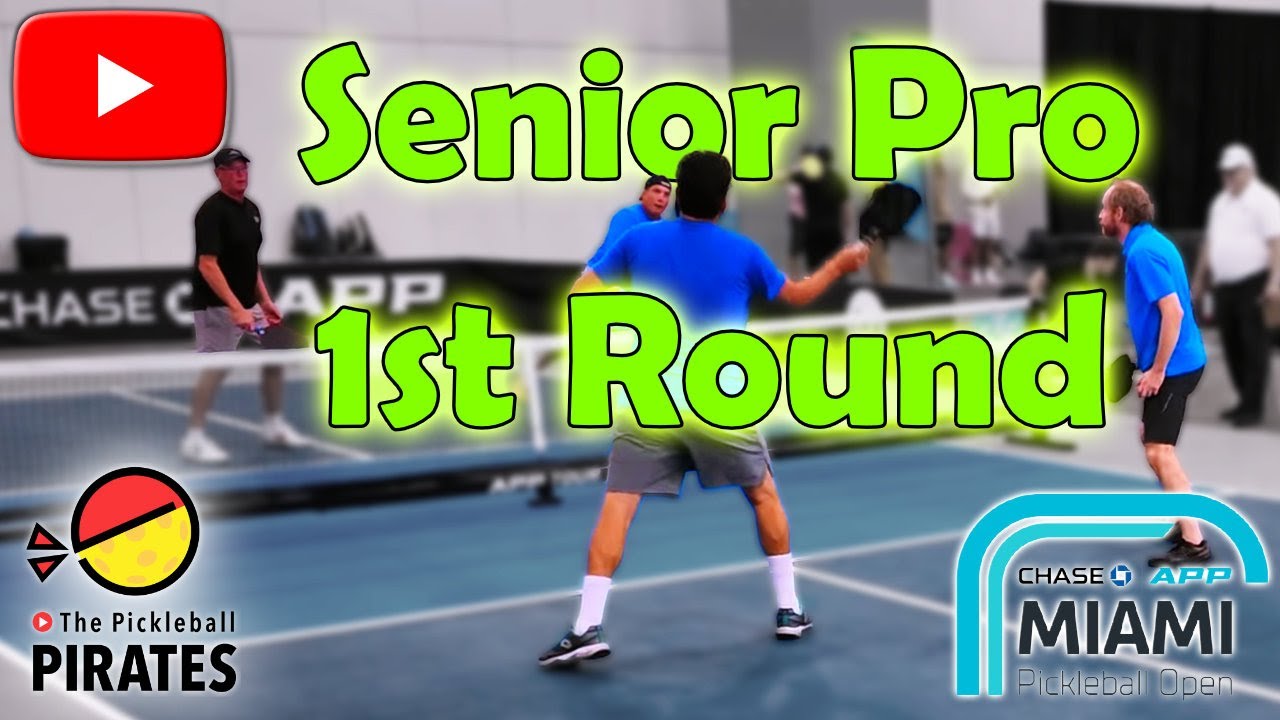 APP Miami Pickleball Open Senior Pro Men's Doubles 1st Round