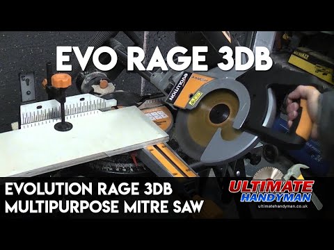 Evolution Power Tools RAGE3-DB 10" Multipurpose Cutting Double Bevel ...