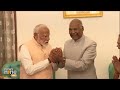 PM Narendra Modi meets former President Ram Nath Kovind, in Delhi | News9