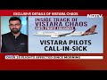 Vistara Airlines | New Pay Structure Behind Vistara Pilots Calling In Sick En Masse: Report  - 01:39 min - News - Video