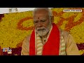 PM Modi Performs Pooja During Foundation Stone Laying Ceremony of Hindu Shrine Kalki Dham in Sambhal  - 03:37 min - News - Video