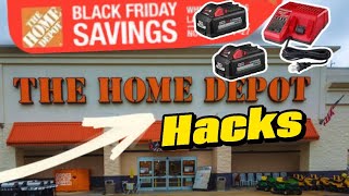 Home Depot  Milwaukee Tools Hacks for Black Friday 2025 